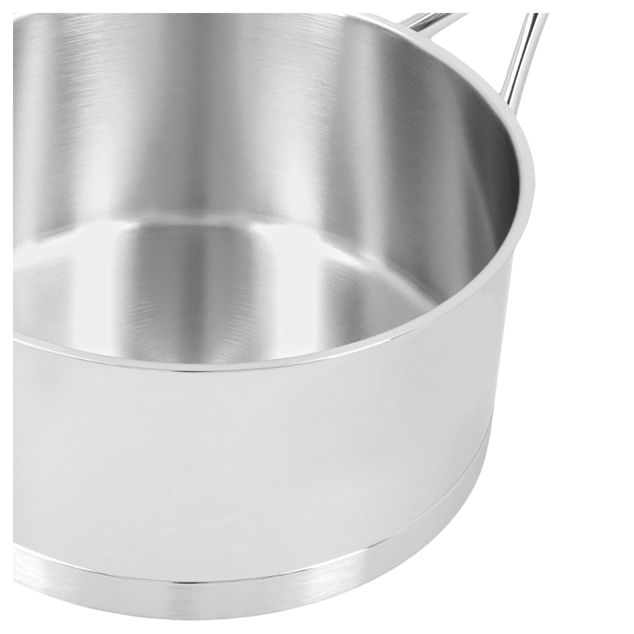 Demeyere Atlantis 3.2 qt Sauce pan with lid, 18/10 Stainless Steel