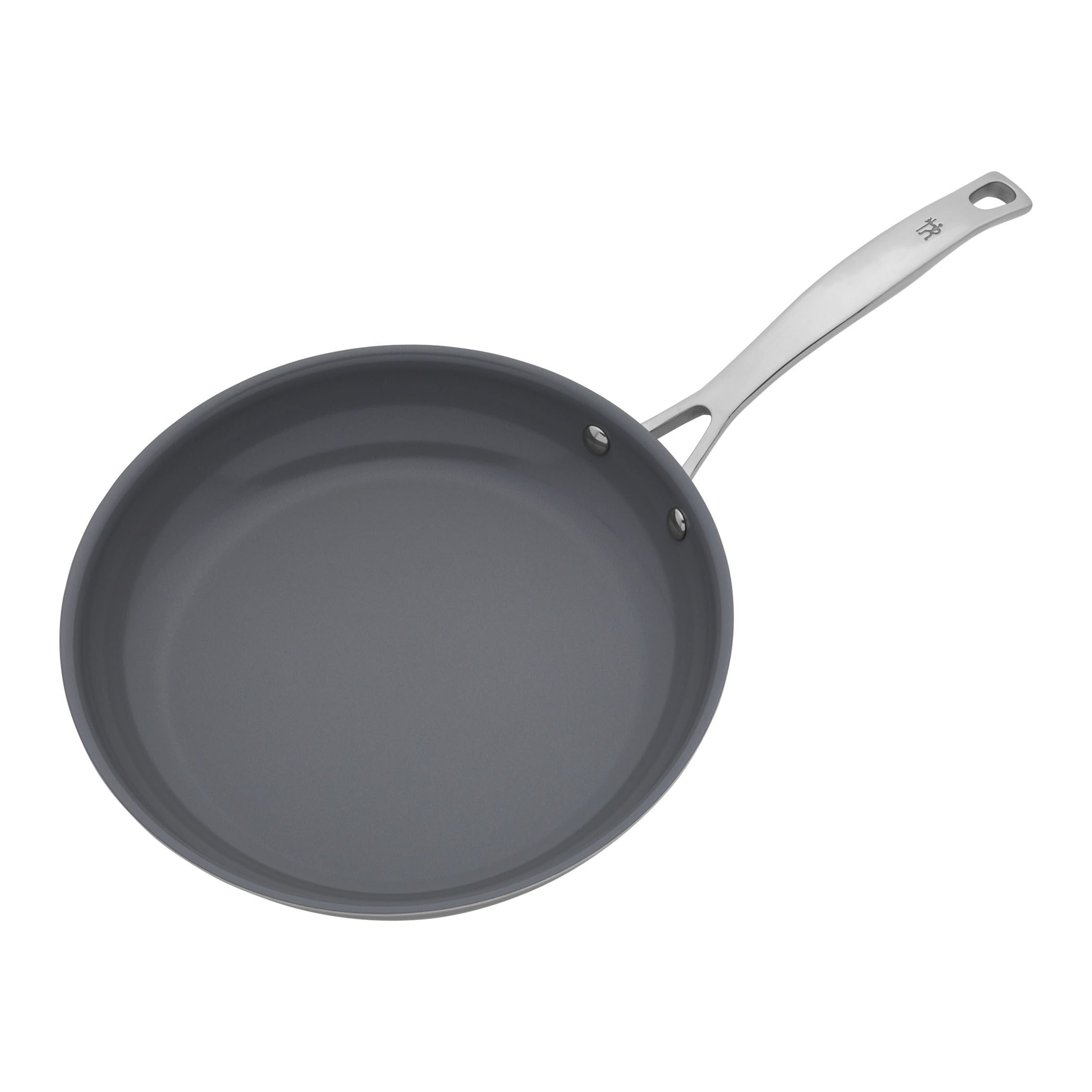 HENCKELS Clad H3 10-inch Induction Frying Pan with Lid, Stainless Steel,  Durable and Easy to clean