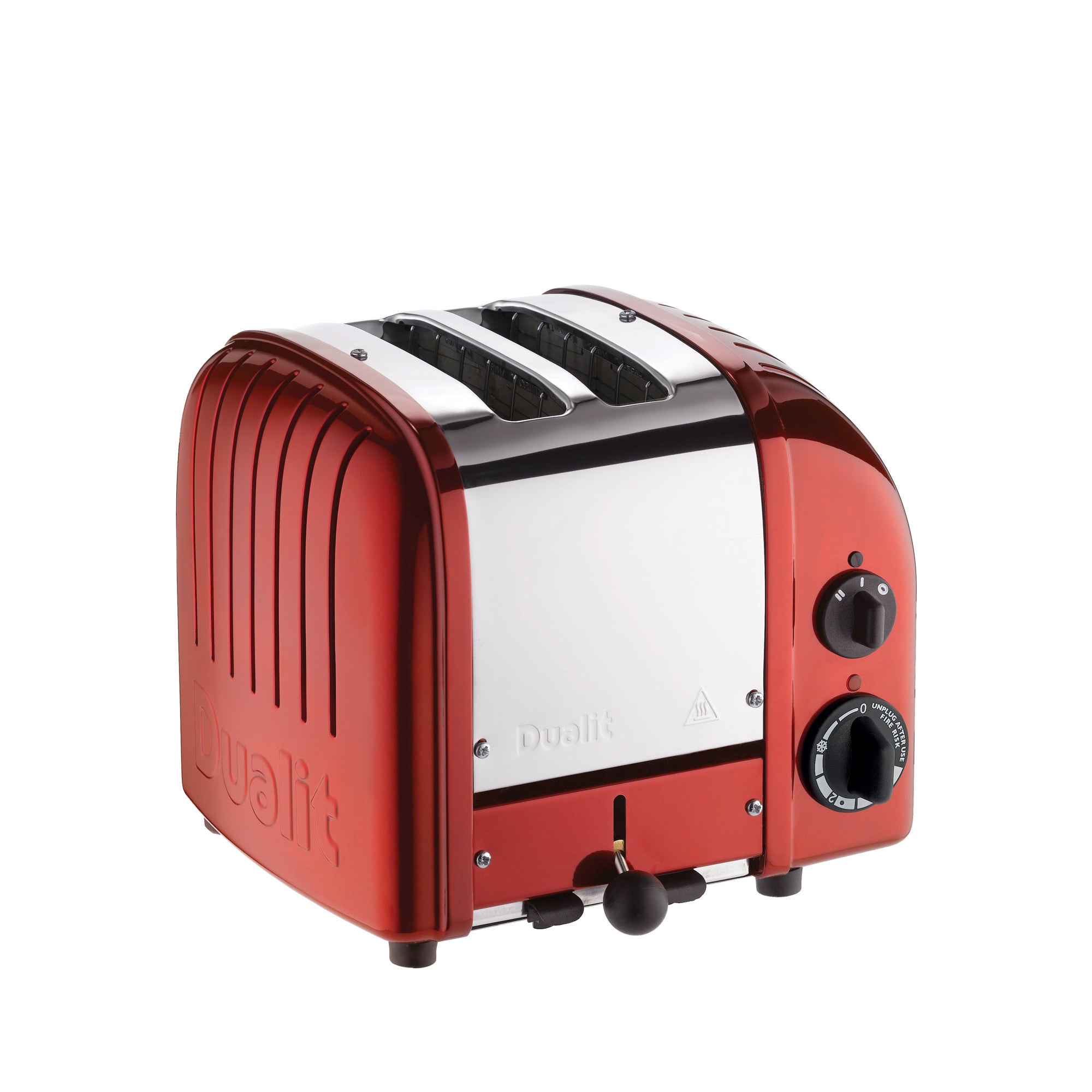 Dualit New Generation Classic 2 Slice Toaster in Apple Candy Red