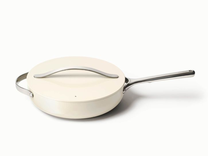 Caraway caraway nonstick ceramic saut pan with lid (4.5 qt, 11.8