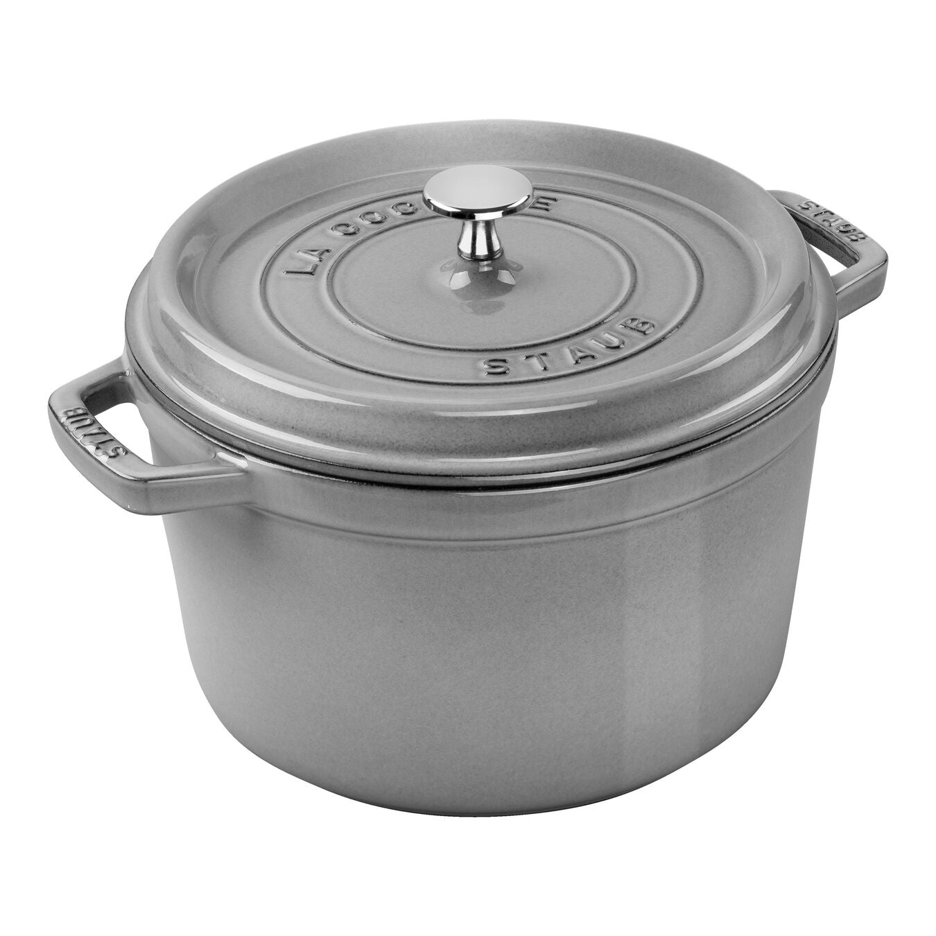 Staub 5 Qt. Cast Iron Tall Dutch Oven in Graphite – Premium Home Source