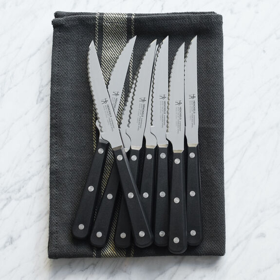 4.5 Serrated Steak Knife, Black ABS