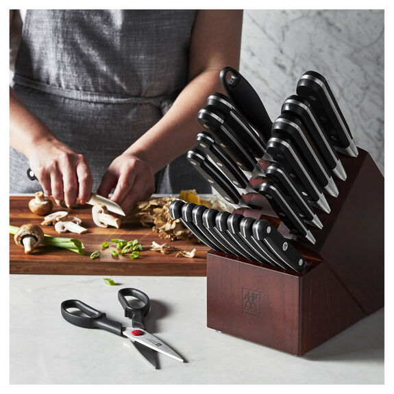 ZWILLING 22pc Knife Block Set w/ 8 Forged Steak Knives, Pro Series –  Premium Home Source