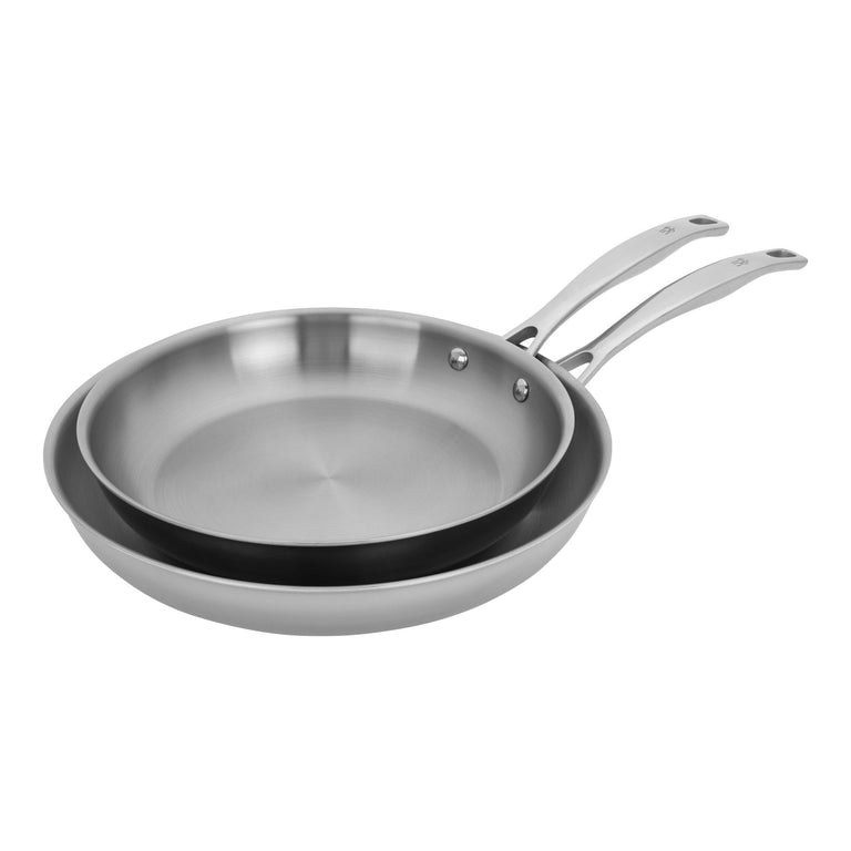 Henckels 2pc Stainless Steel Fry Pan Set, CLAD H3 Series – Premium Home  Source