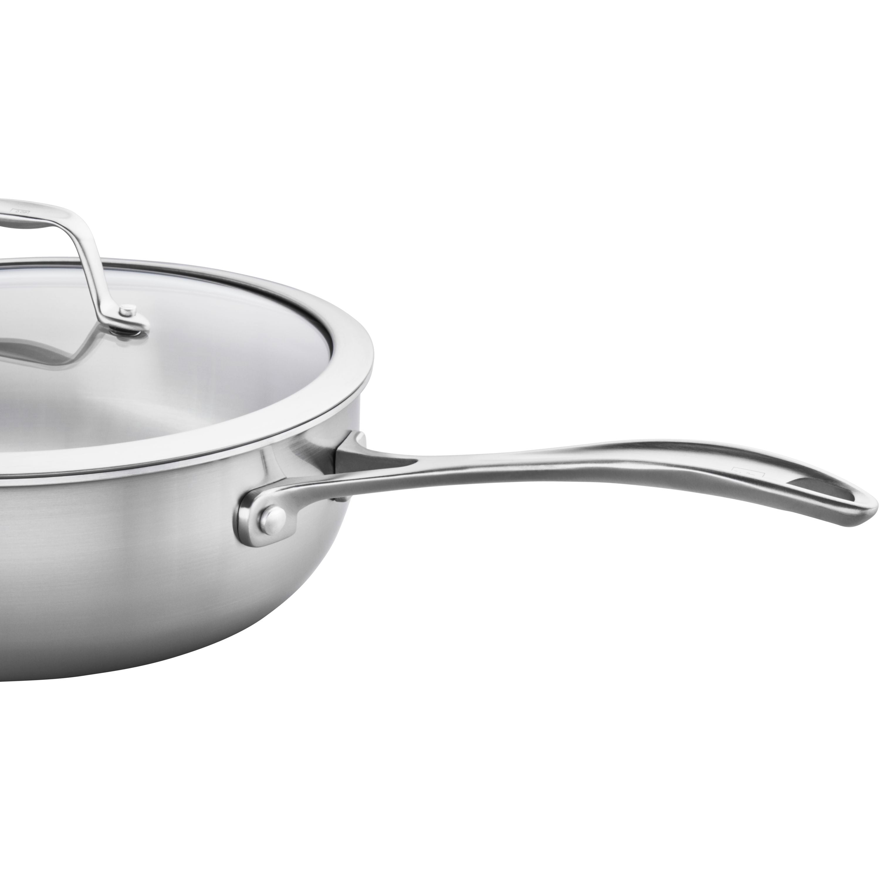 ZWILLING 4.6 Qt. Stainless Steel Perfect Pan, Spirit 3-Ply Series ...