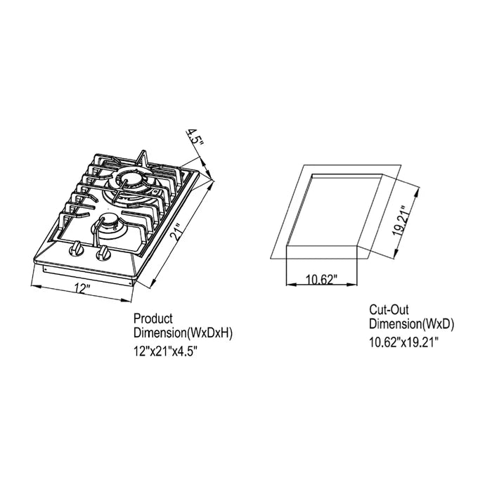 67 in. Whirlpool Combination Massage Bathtub - Empava-67JT351LED