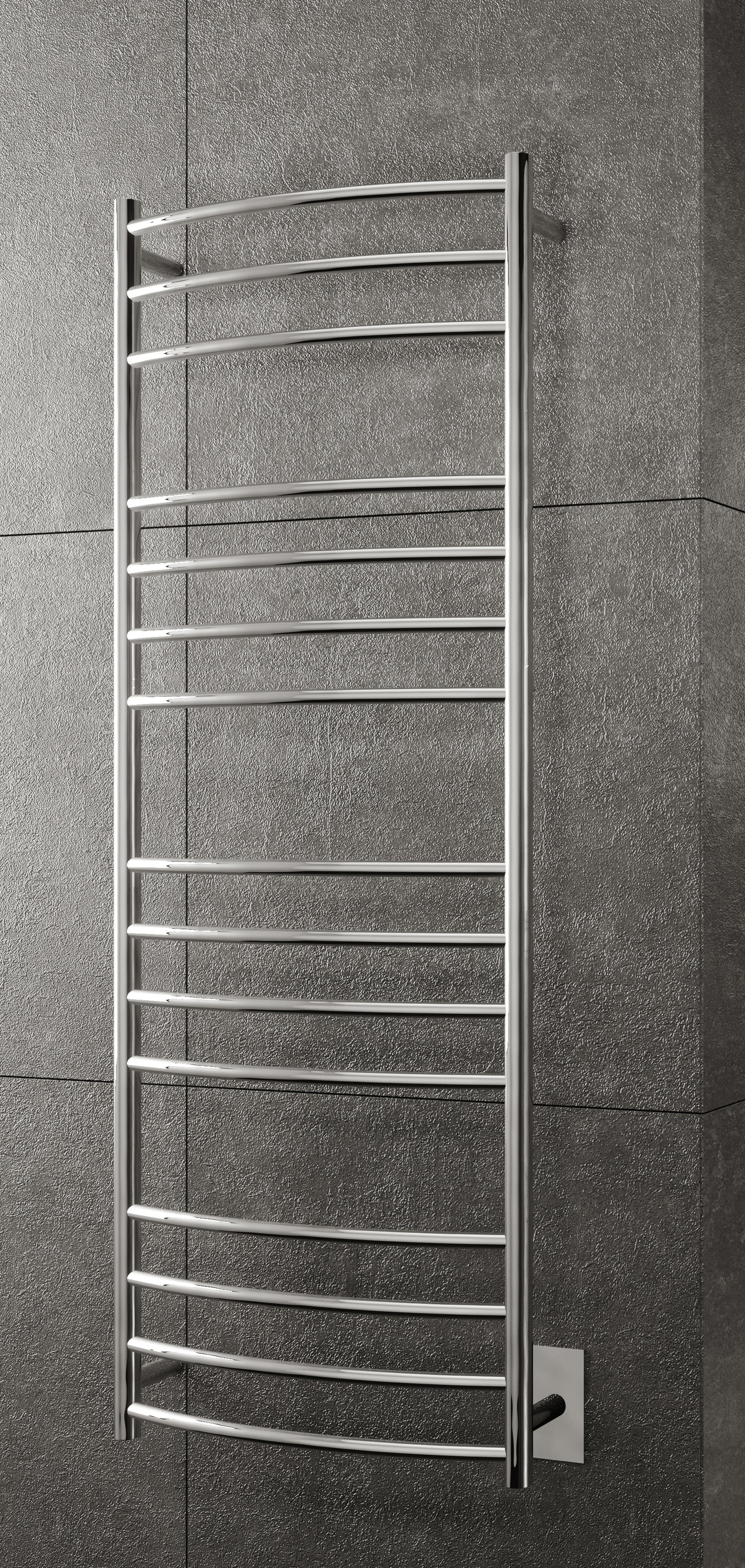 Selene Wall Mounted Electric Towel Warmer in Chrome – Premium Home Source