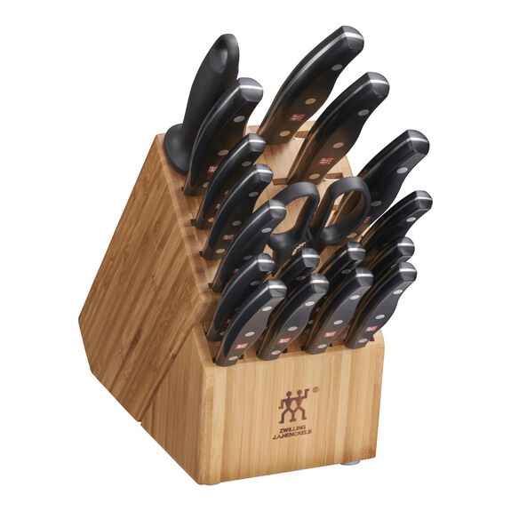 ZWILLING 15pc Knife Set in Self-Sharpening Natural Ash Wood Block, TWI –  Premium Home Source