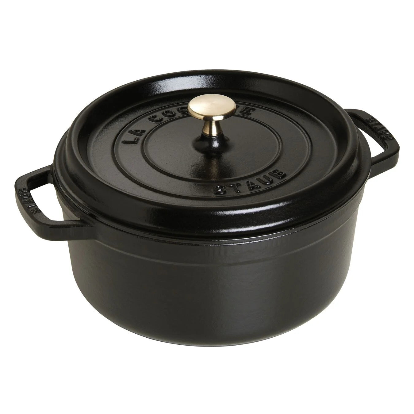 Staub 4 Qt. Cast Iron Round Dutch Oven in White Truffle – Premium Home  Source