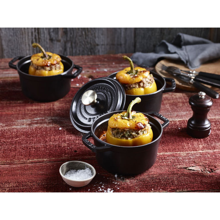 Staub Enameled Cast Iron Round Dutch Oven  Cooking homemade, Cast iron  cooking, Staub dutch oven