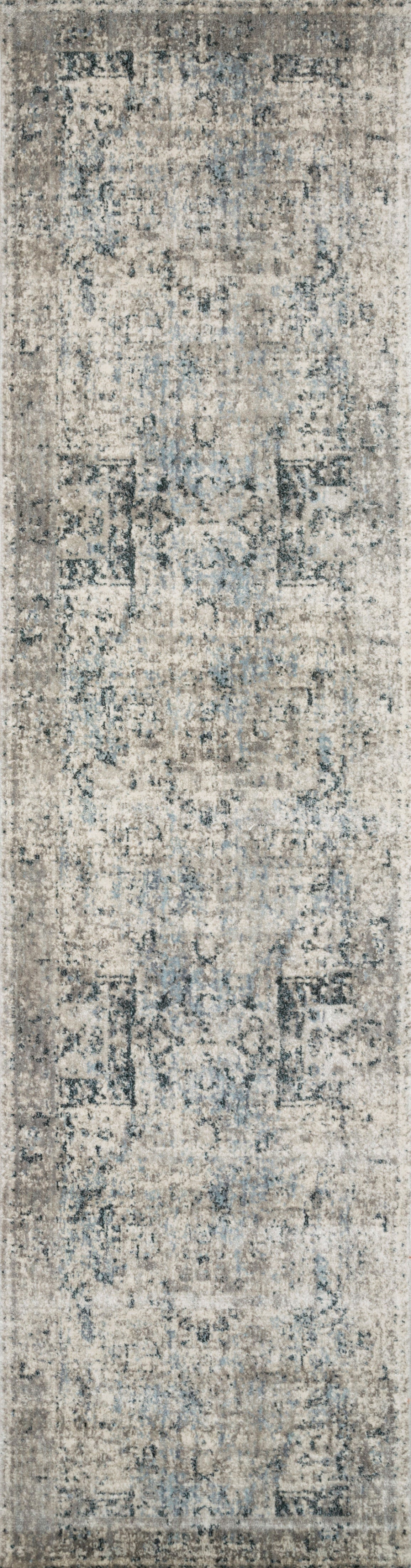 Loloi Rugs Anastasia Collection Rug in Blue, Slate - 9'6