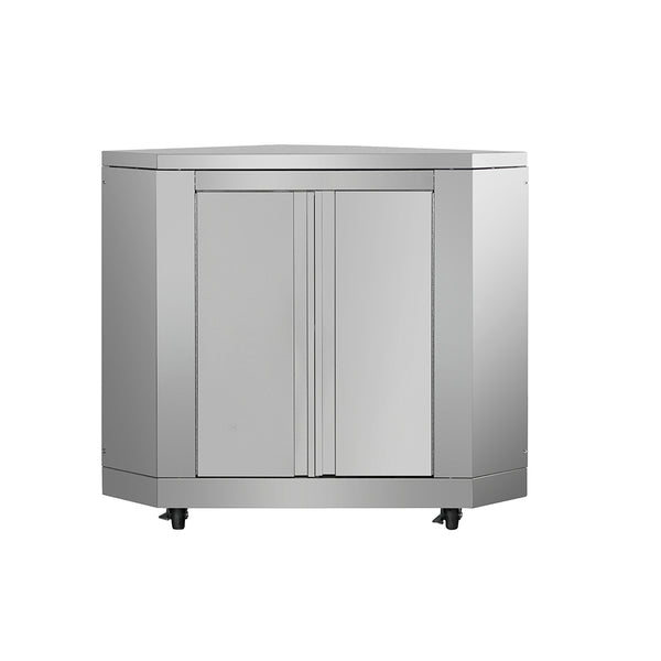 Thor Kitchen Outdoor Kitchen Corner Cabinet Module in Stainless