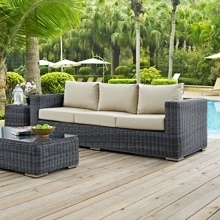 Sunbrella deals sofa outdoor