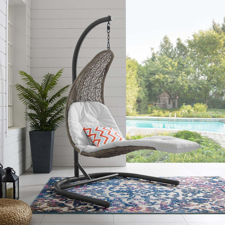 Hanging chaise lounge swing new arrivals