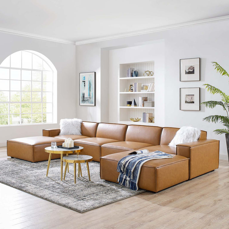 Vegan sectional outlet