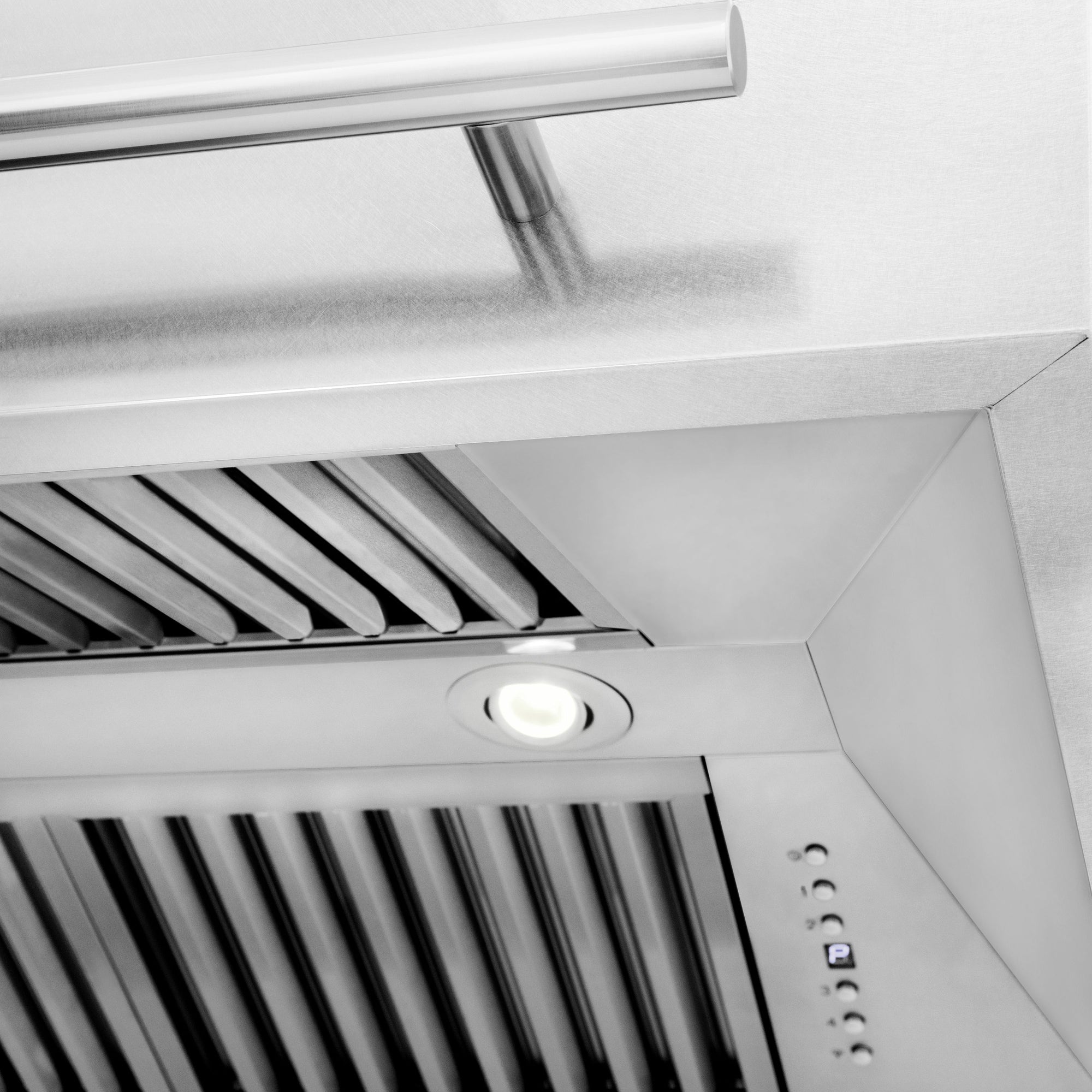 ZLINE 36 Inch DuraSnow® Stainless Steel Range Hood with White 