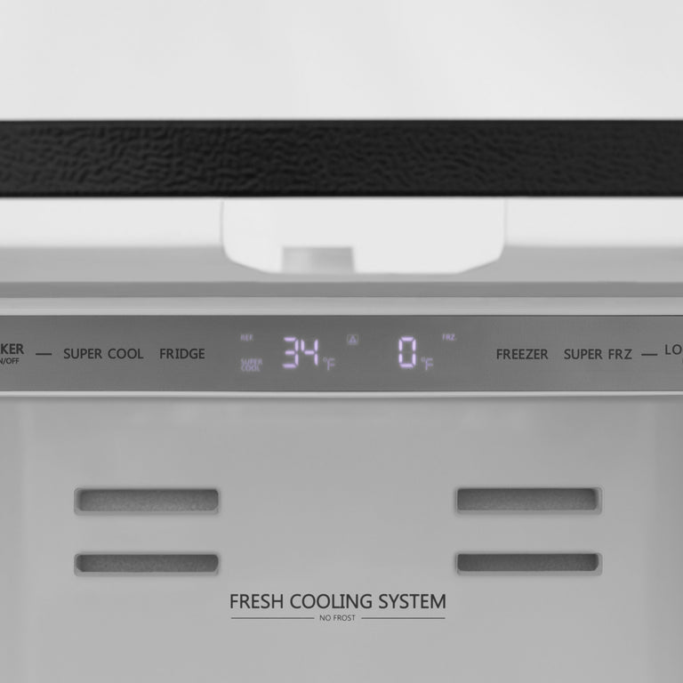 ZLINE Appliance Package - 36" Rangetop, Range Hood, Refrigerator, Dishwasher, Double Wall Oven in Black Stainless