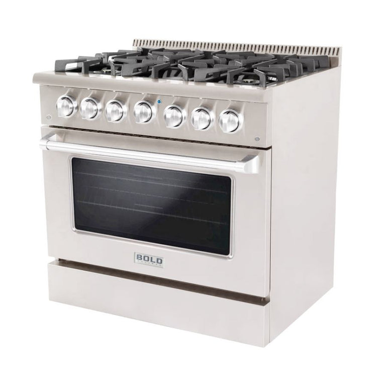 6 Burner Range, (1) Oven, Natural Gas