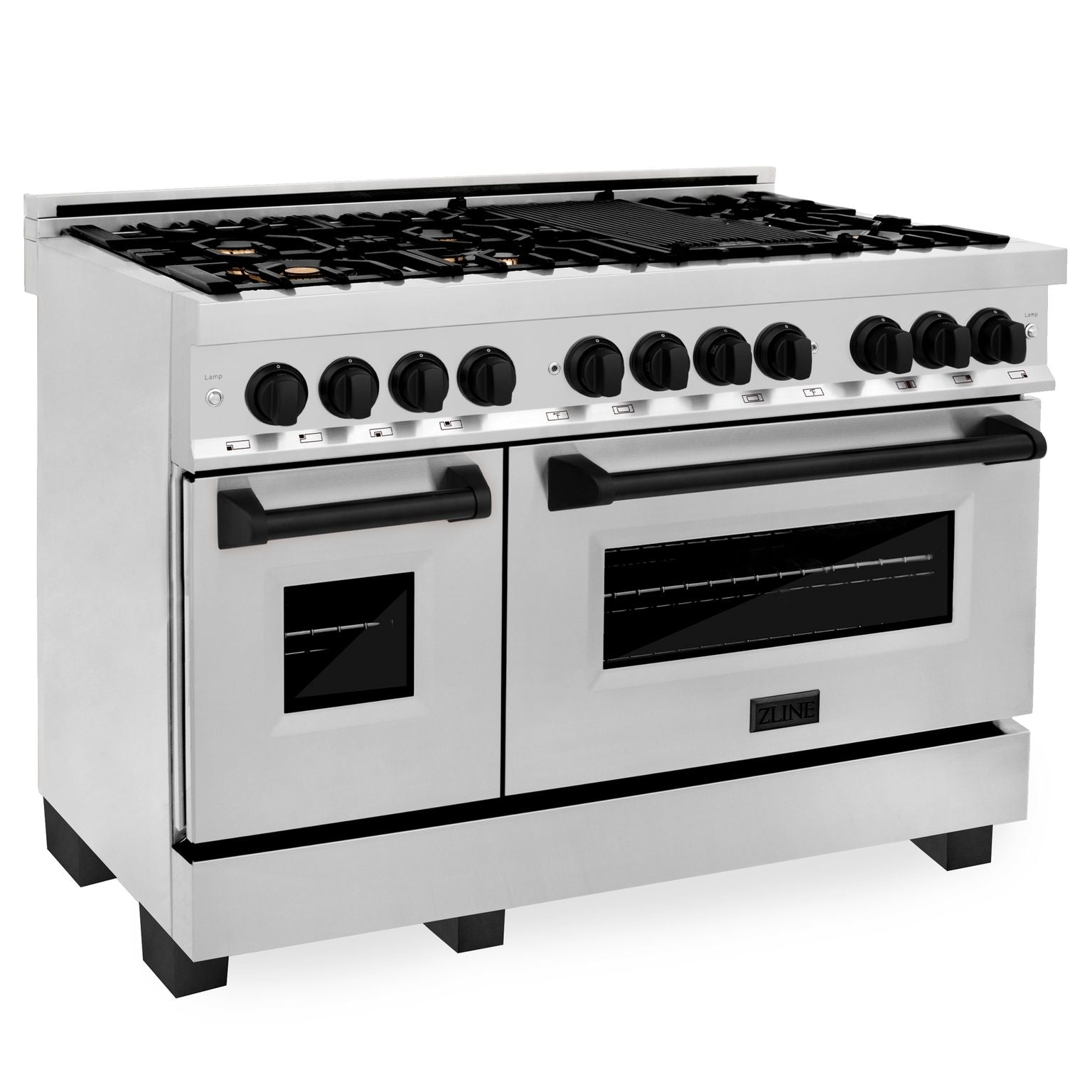 Matte black deals gas range